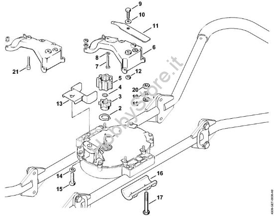 Leva di arresto BT 360 BT 360 brand Stihl